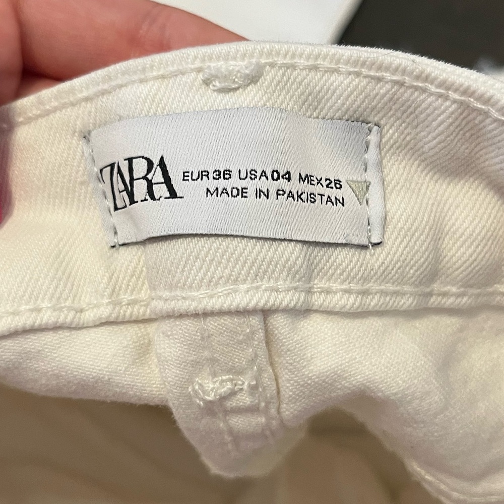 White Zara Jeans - Picture 4 of 4
